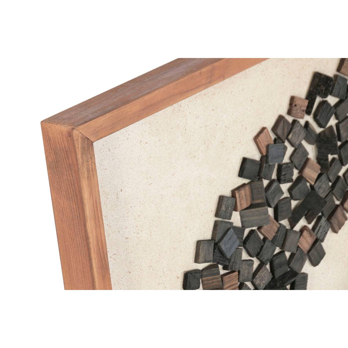 Cuadro Home ESPRIT Pino Madera Reciclada 82,5 X 4 X 82,5 CM