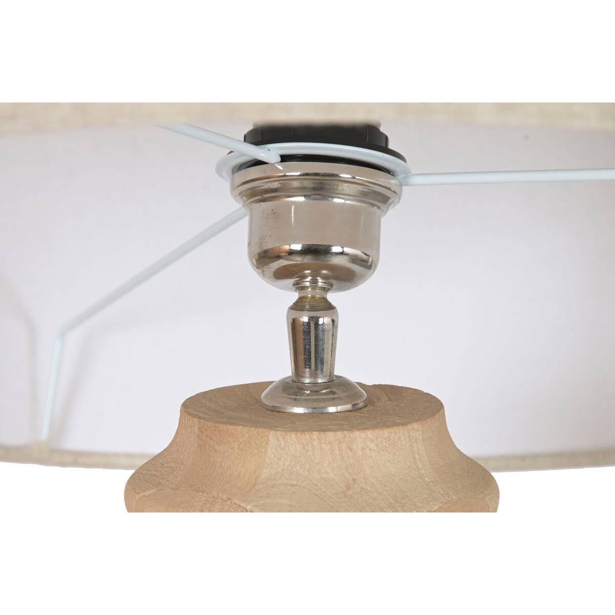 Lámpara de Pie Home ESPRIT Beige Natural 51 X 51 X 171 CM