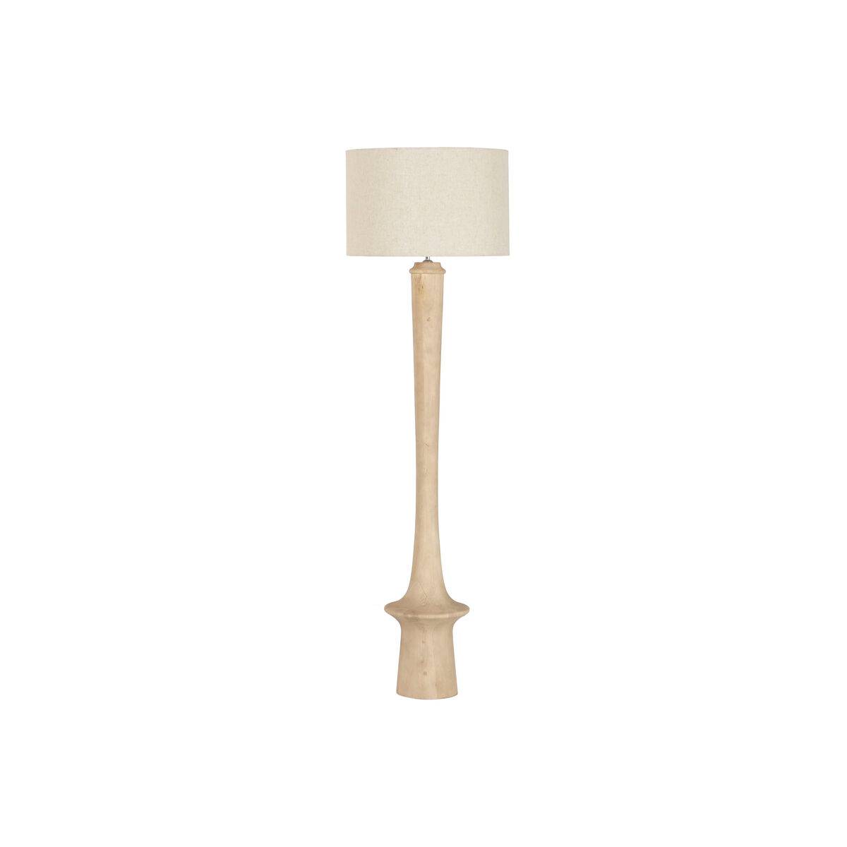 Lámpara de Pie Home ESPRIT Beige Natural 51 X 51 X 171 CM