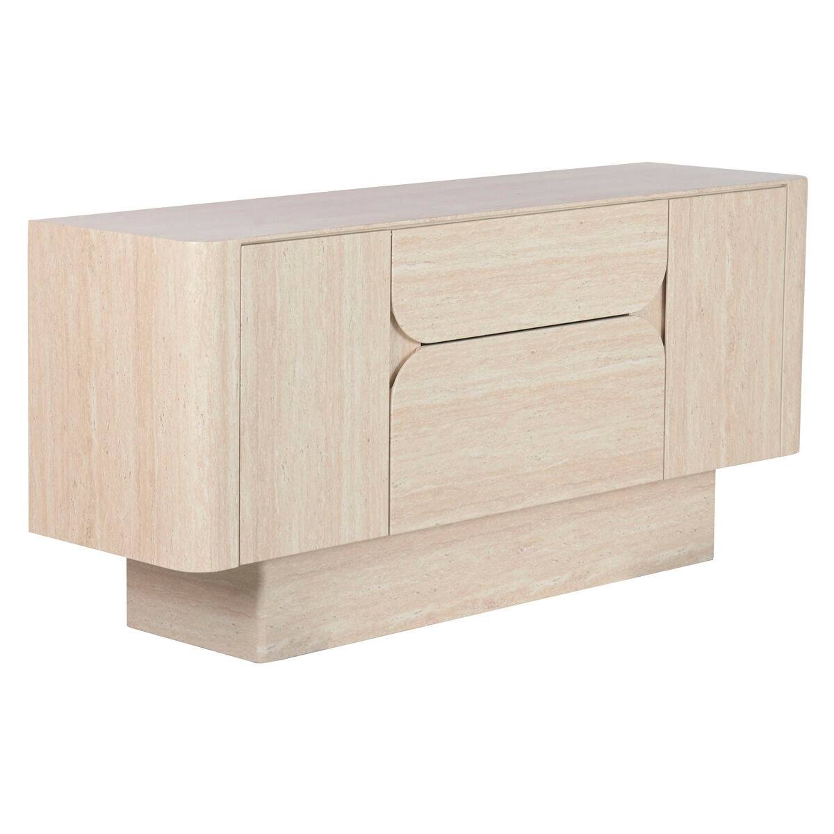Aparador Home ESPRIT Beige Madera 162,6 X 45,9 X 76 CM