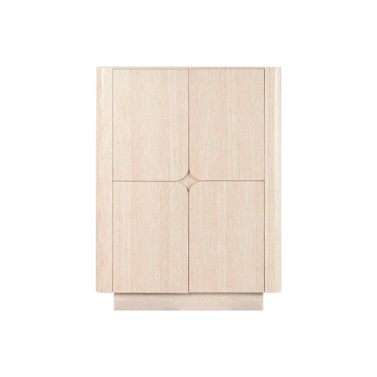 Armario Home ESPRIT Beige Madera 100 X 40 X 134 CM