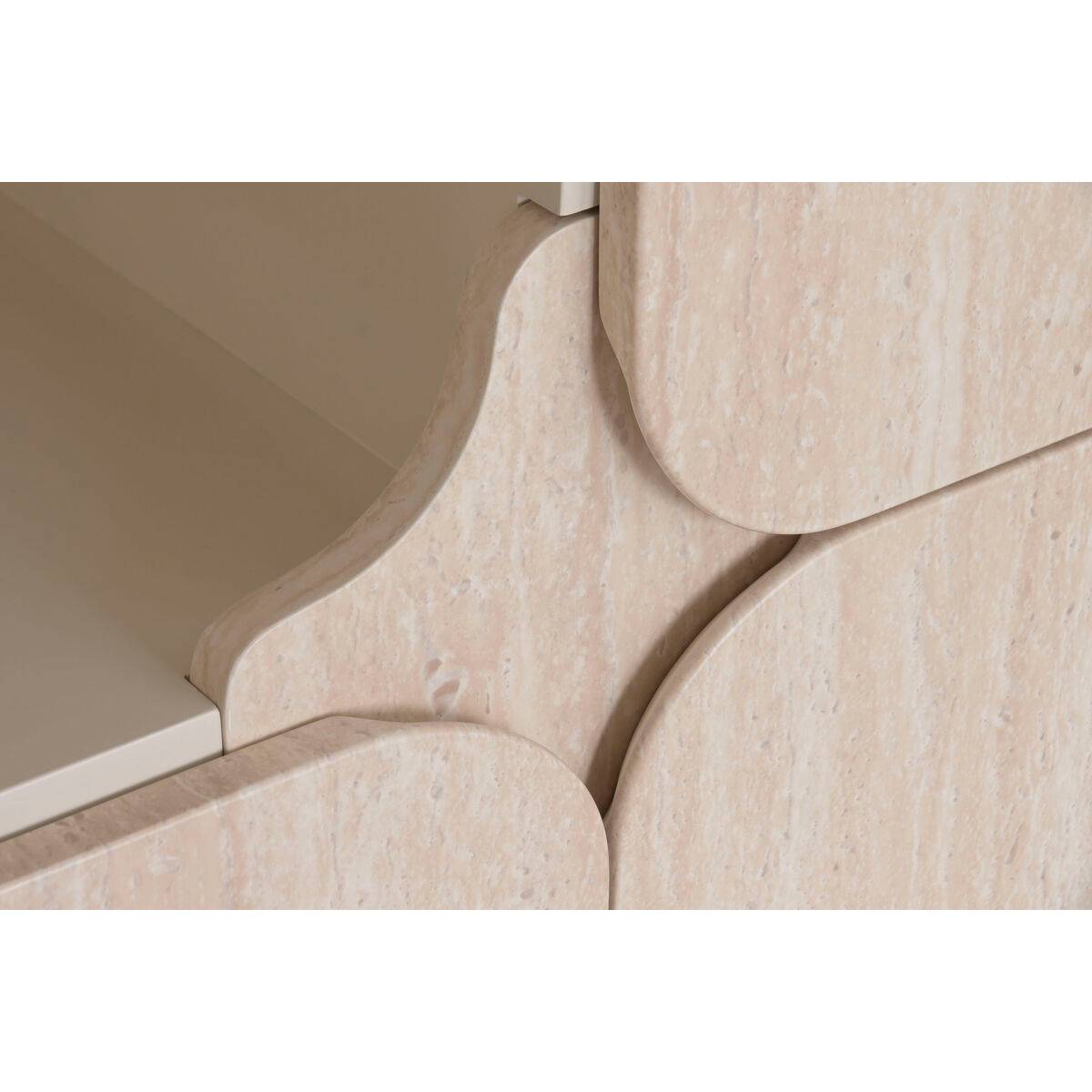Armario Home ESPRIT Beige Madera 100 X 40 X 134 CM