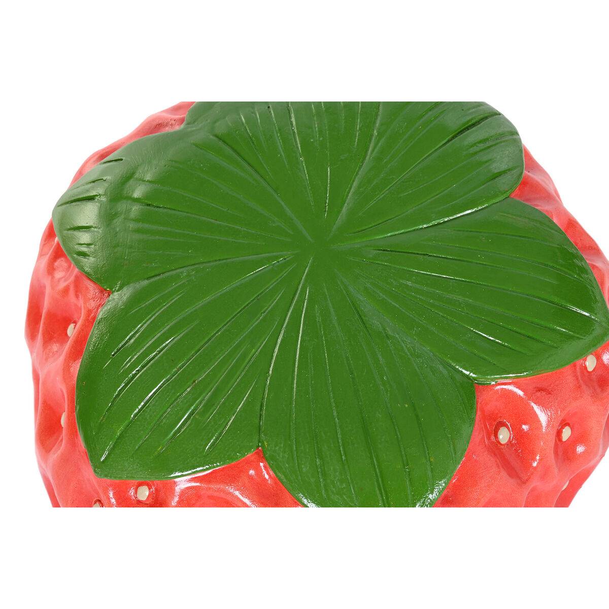 Mesa auxiliar Home ESPRIT Rojo Verde 40 x 40 x 43 cm