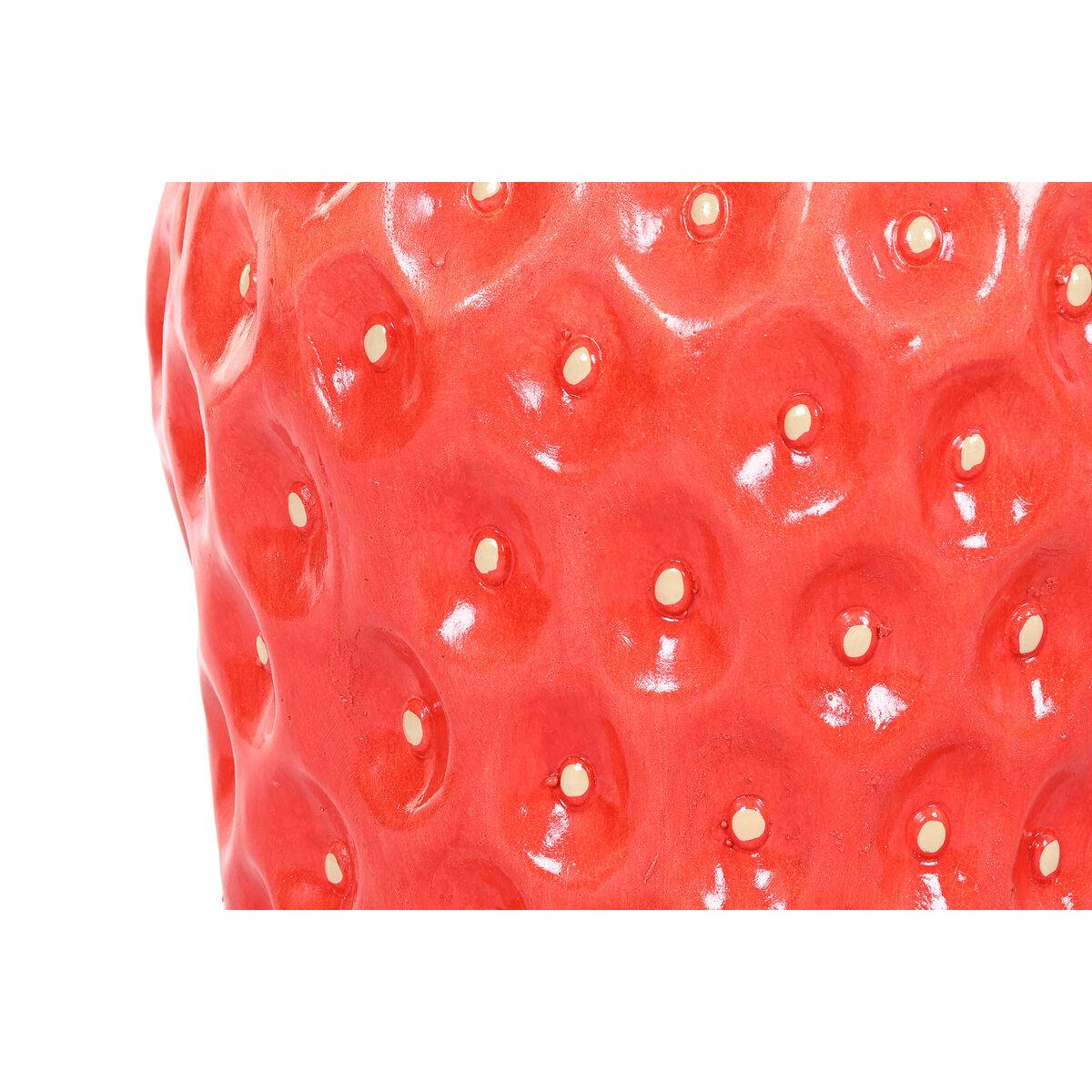 Mesa auxiliar Home ESPRIT Rojo Verde 40 x 40 x 43 cm