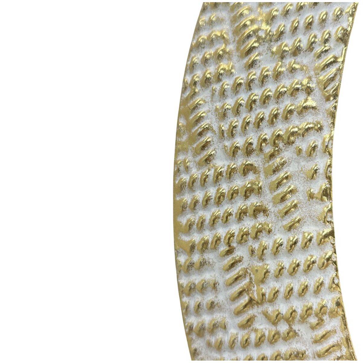 Espejo de pared Home ESPRIT Blanco Dorado Oriental