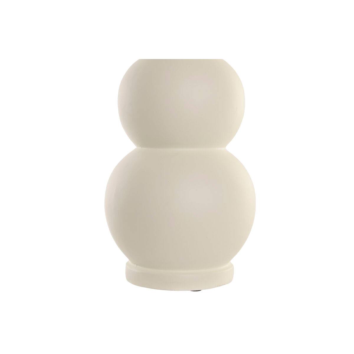 Jarrón Home ESPRIT Blanco Fibra de Vidrio Moderno