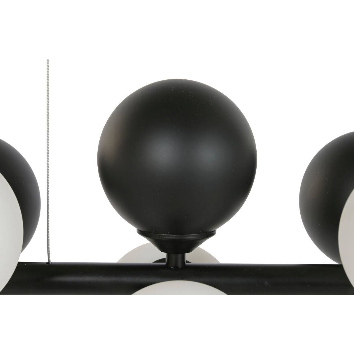 Lámpara de Techo Home ESPRIT Blanco Negro