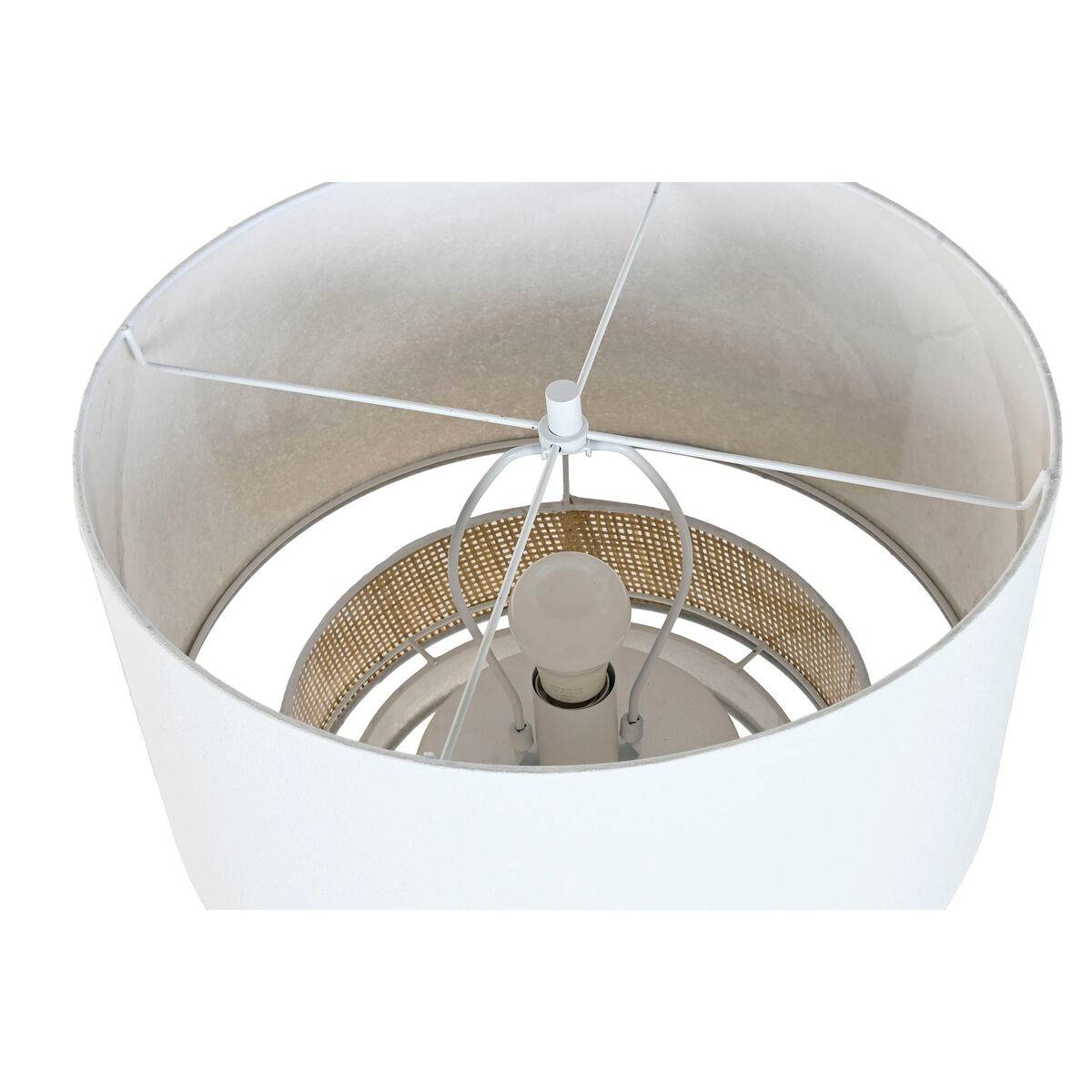 Lámpara de Pie Home ESPRIT Blanco Natural 220 V