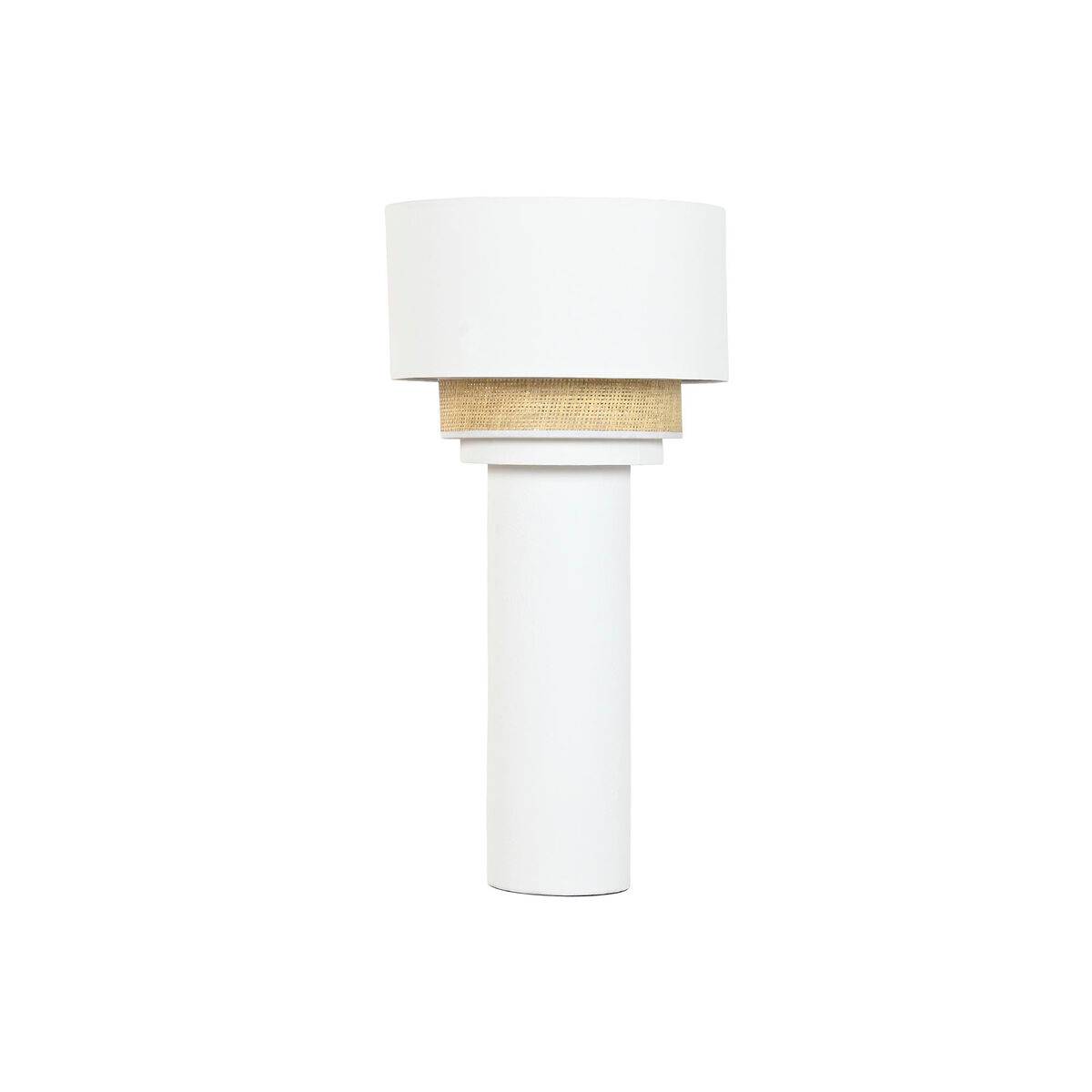 Lámpara de Pie Home ESPRIT Blanco Natural 220 V