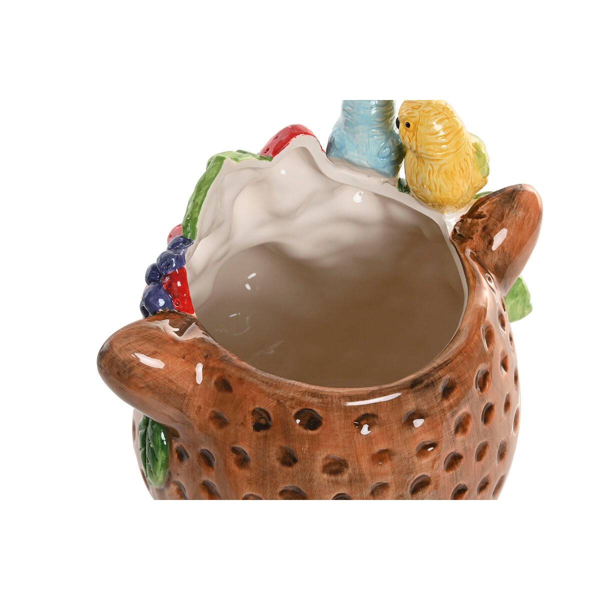 Centro de Mesa Home ESPRIT Marrón Cerámica 25 X 23 X 23,5 CM