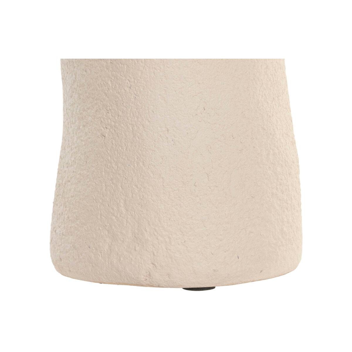 Jarrón Home ESPRIT Marrón Beige Madera de mango Papel maché