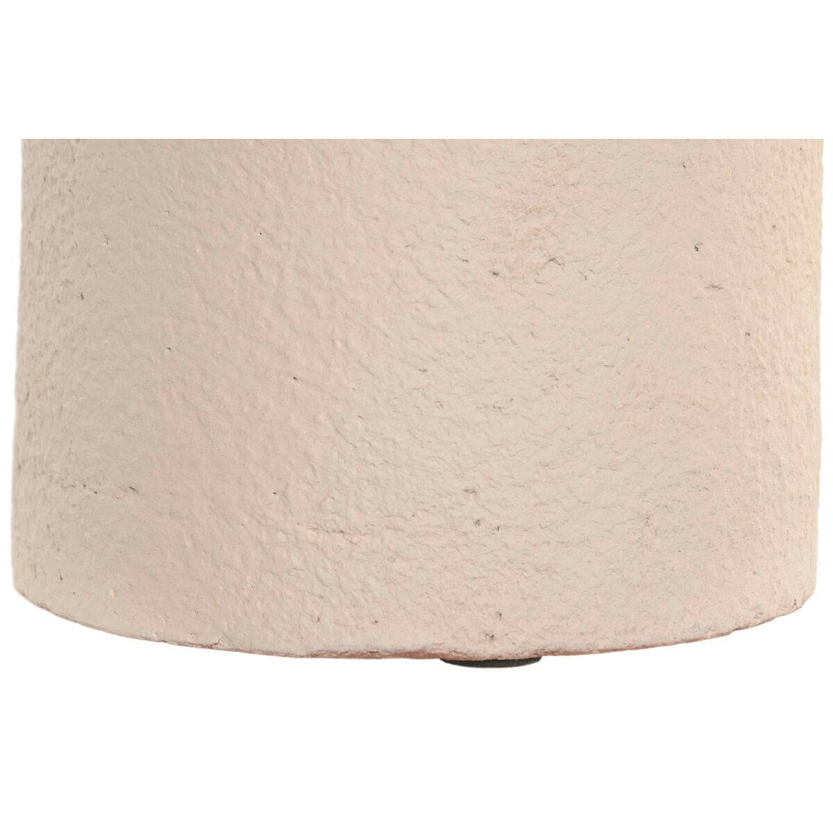 Jarrón Home ESPRIT Marrón Beige Terracota Madera de mango 16 x 16 x 40 cm