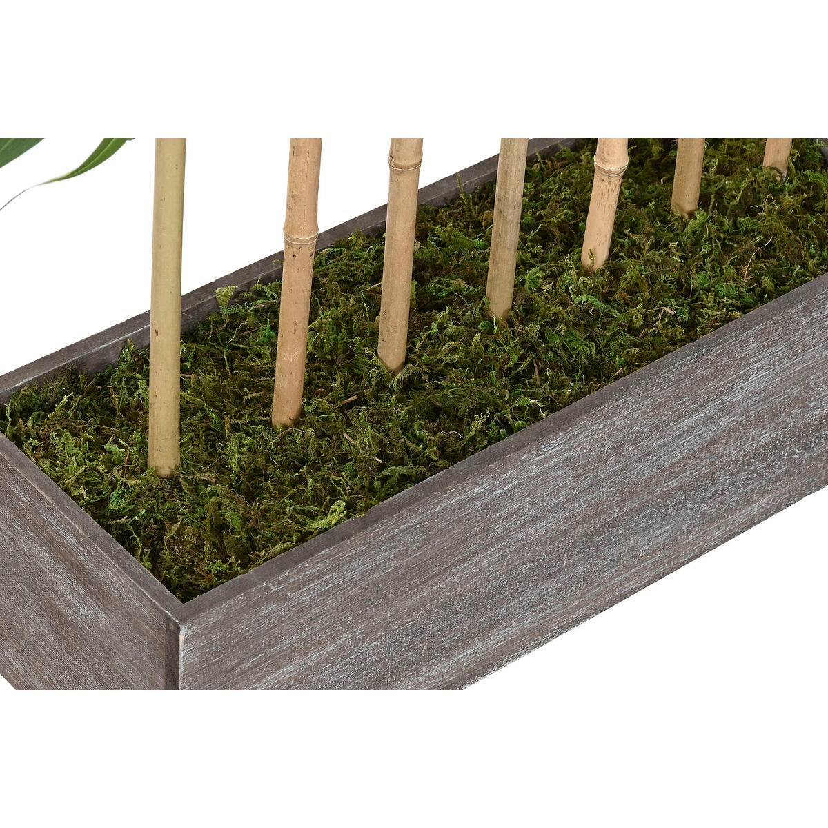 Planta Decorativa Home ESPRIT Madera Bambú Polietileno Oriental