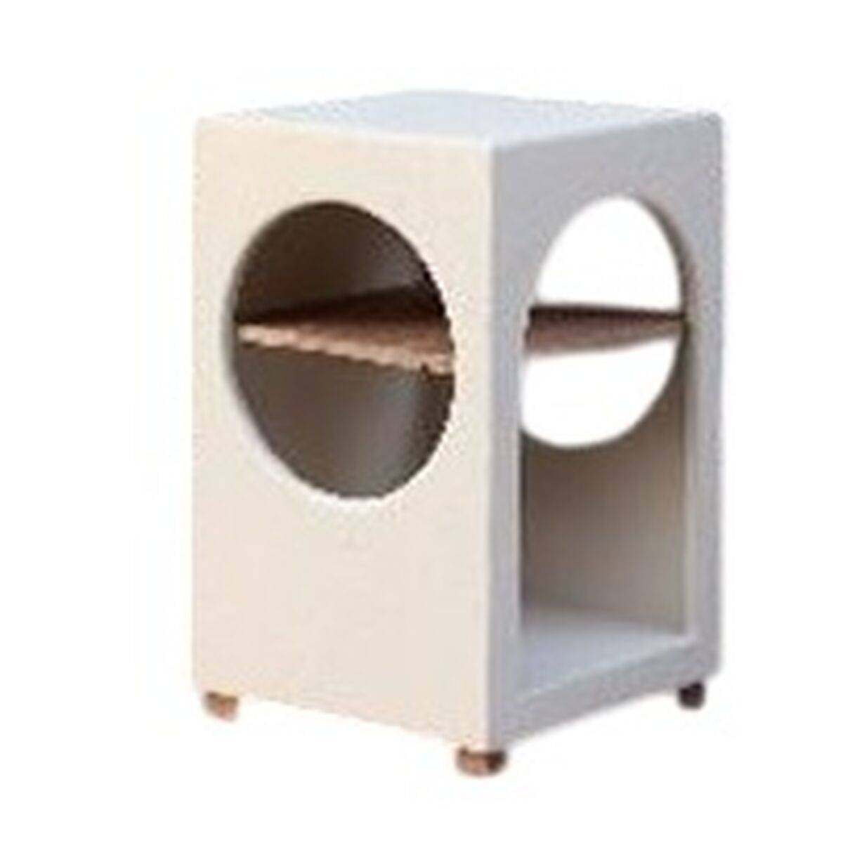 Mesa auxiliar Home ESPRIT Blanco 40 x 40 x 60 cm