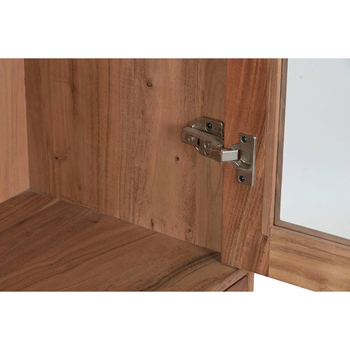 Vitrina Home ESPRIT Cristal Acacia 100 x 40 x 185 cm