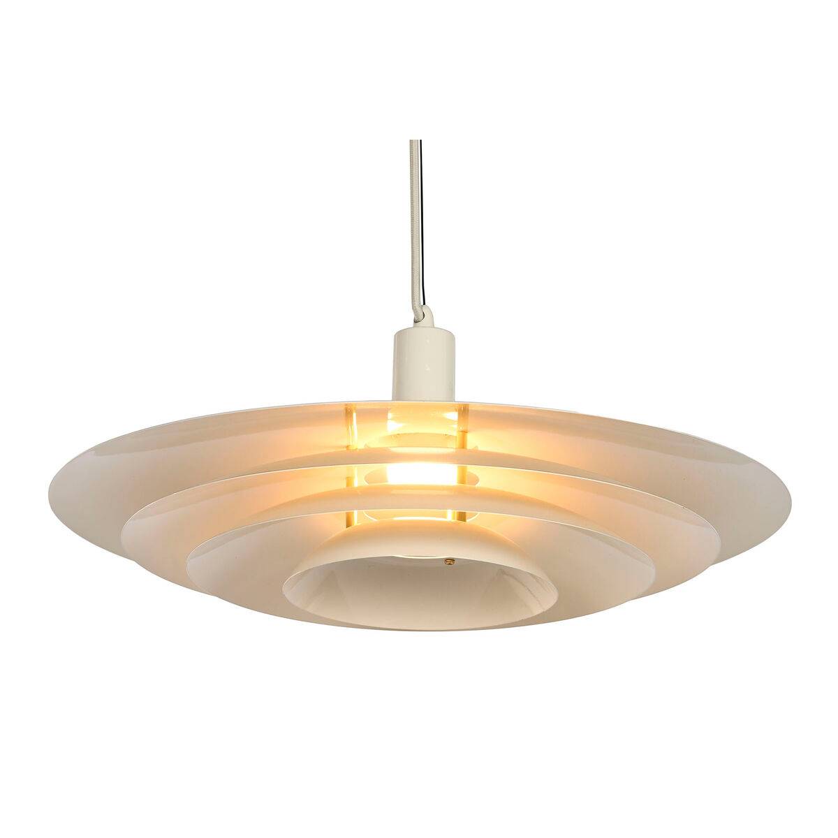 Lámpara de Techo Home ESPRIT Blanco Metal 50 W 48 X 48 X 22 CM