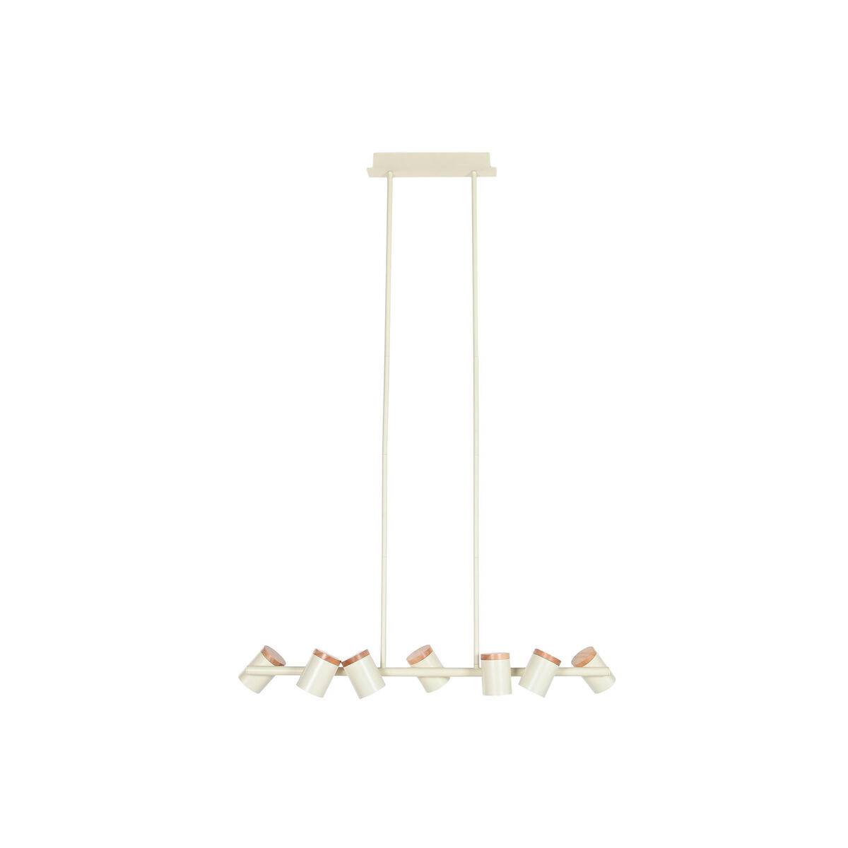 Lámpara de Techo Home ESPRIT Blanco Madera Metal 104 X 18 X 164 CM