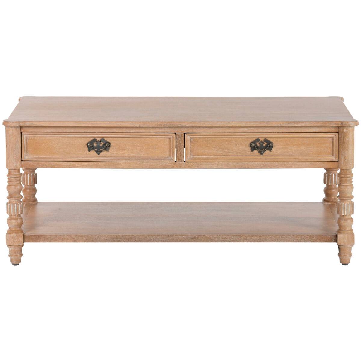 Mesa de Centro Home ESPRIT Marrón 110 x 60 x 45 cm