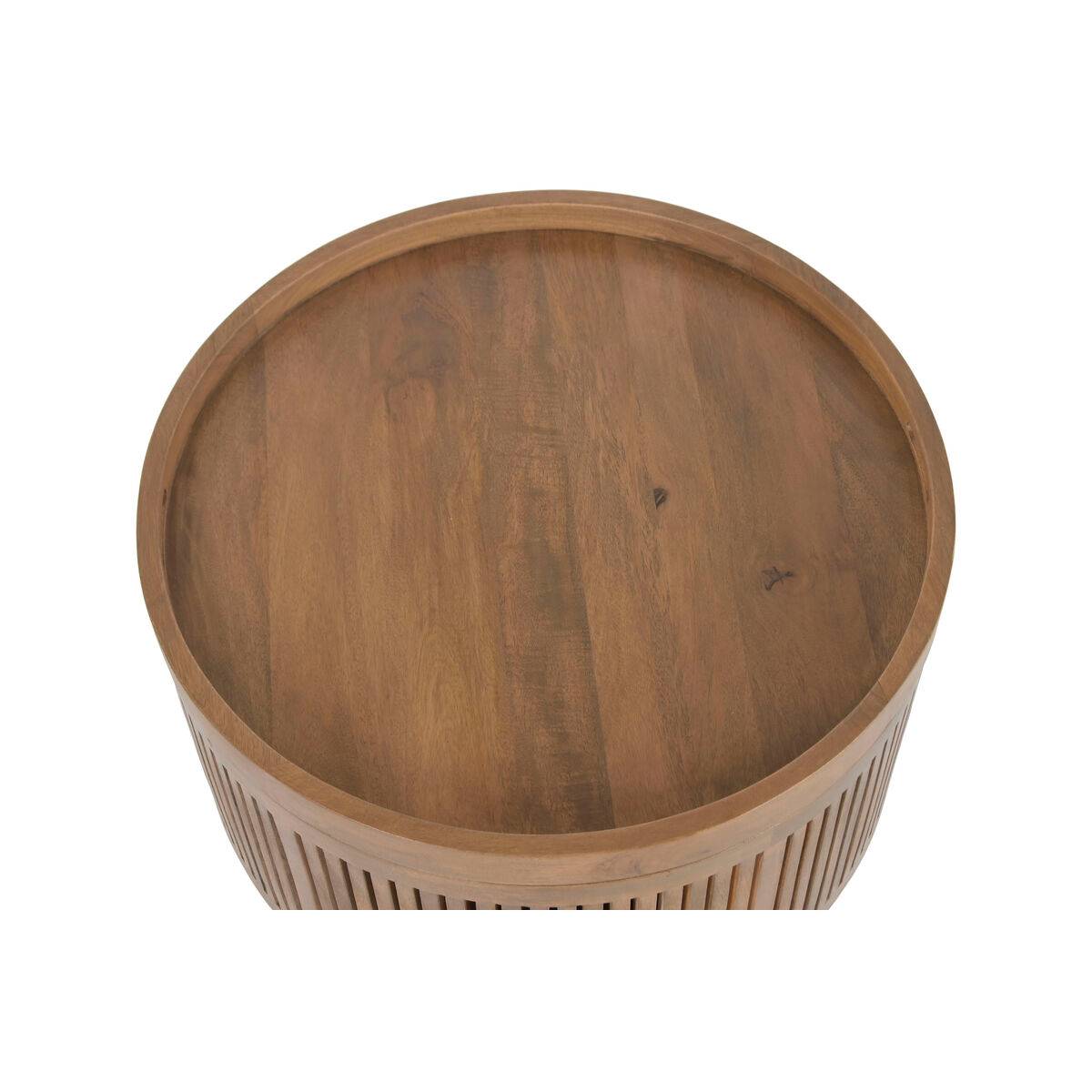 Mesa de Centro Home ESPRIT Marrón 76 x 76 x 46 cm