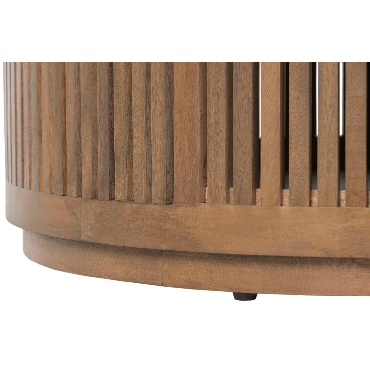 Mesa de Centro Home ESPRIT Marrón 76 x 76 x 46 cm