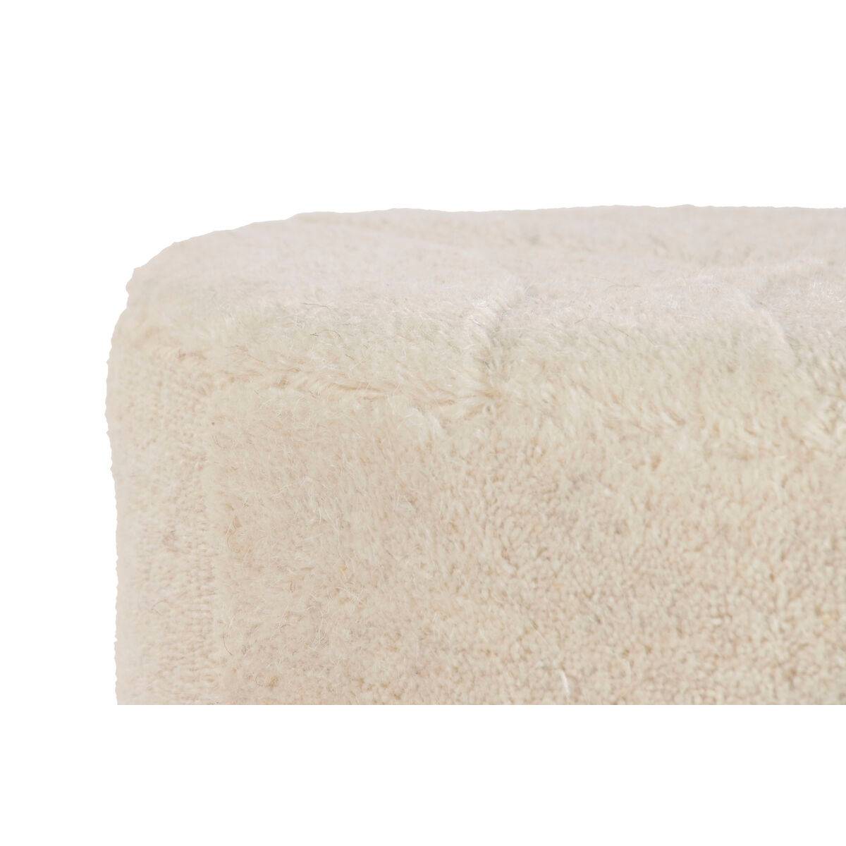 Reposapiés Home ESPRIT Beige Boho 40 x 40 x 40 cm