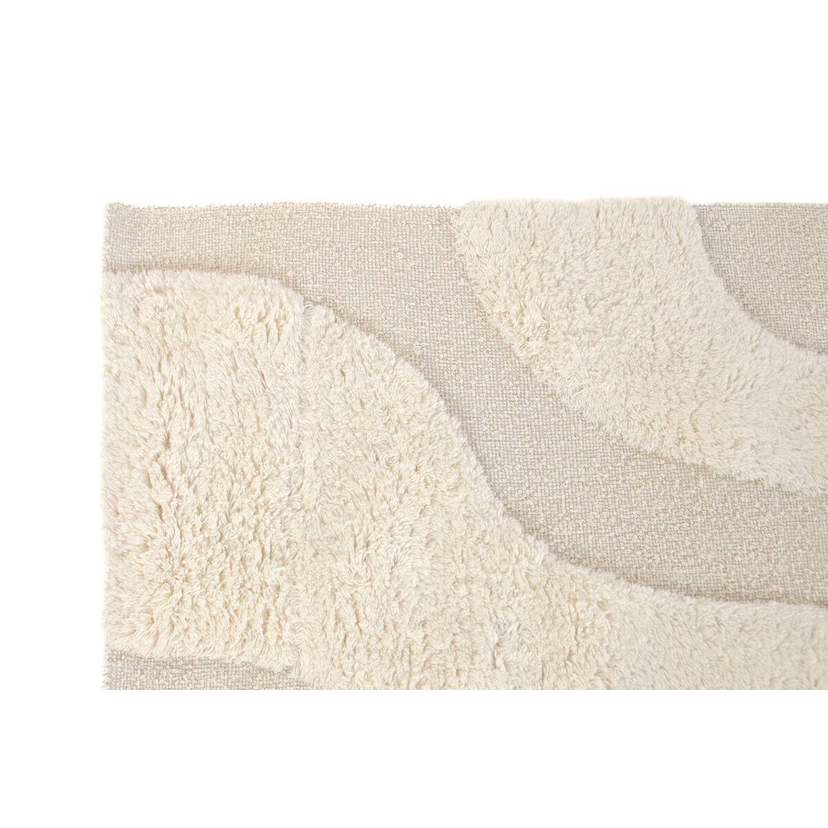 Alfombra Home ESPRIT Beige Aluminio Boho