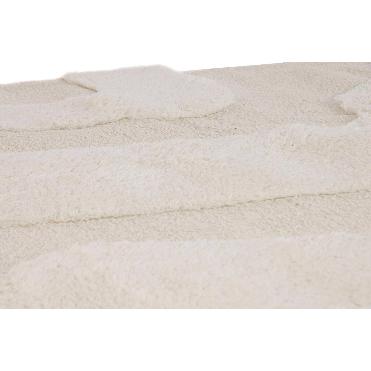 Alfombra Home ESPRIT Beige Aluminio Boho