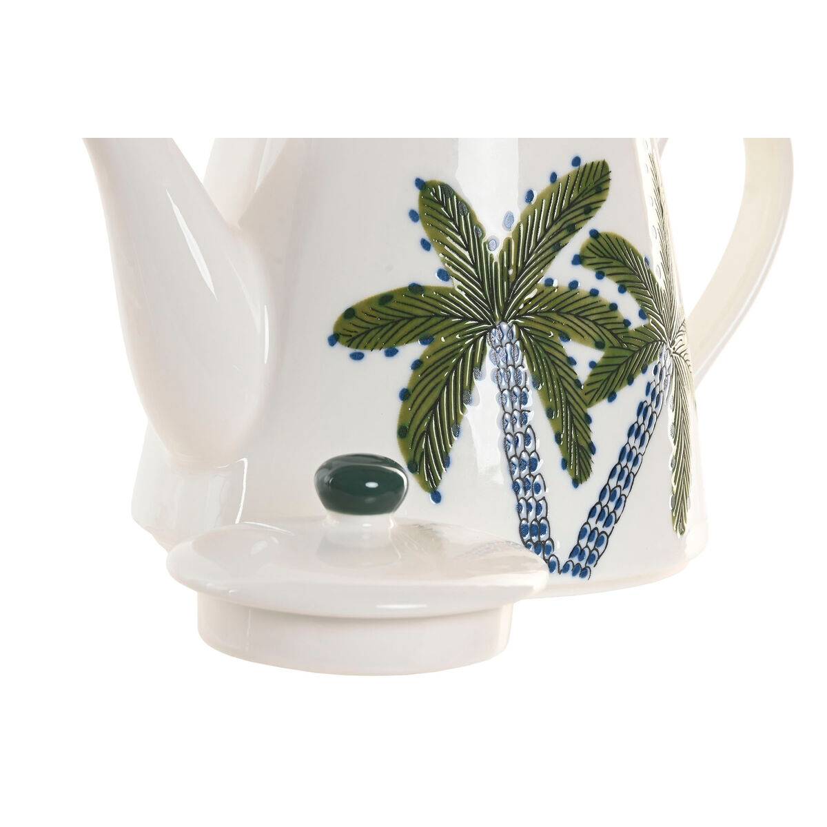 Tetera Home ESPRIT Azul Verde Porcelana 850 ml