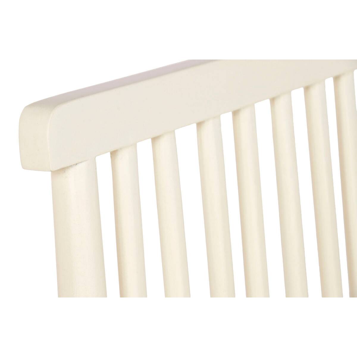 Banco Home ESPRIT Crema Madera de mango Madera MDF 150 X 50 X 98 CM