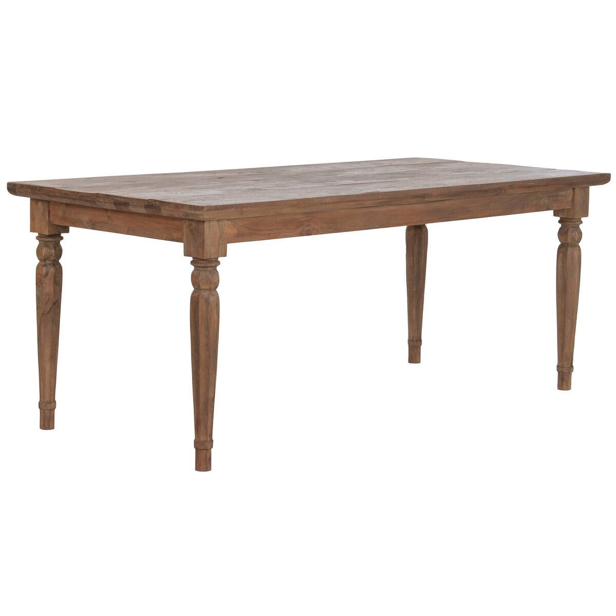 Mesa de Comedor Home ESPRIT madera de teca 200 x 90 x 78 cm