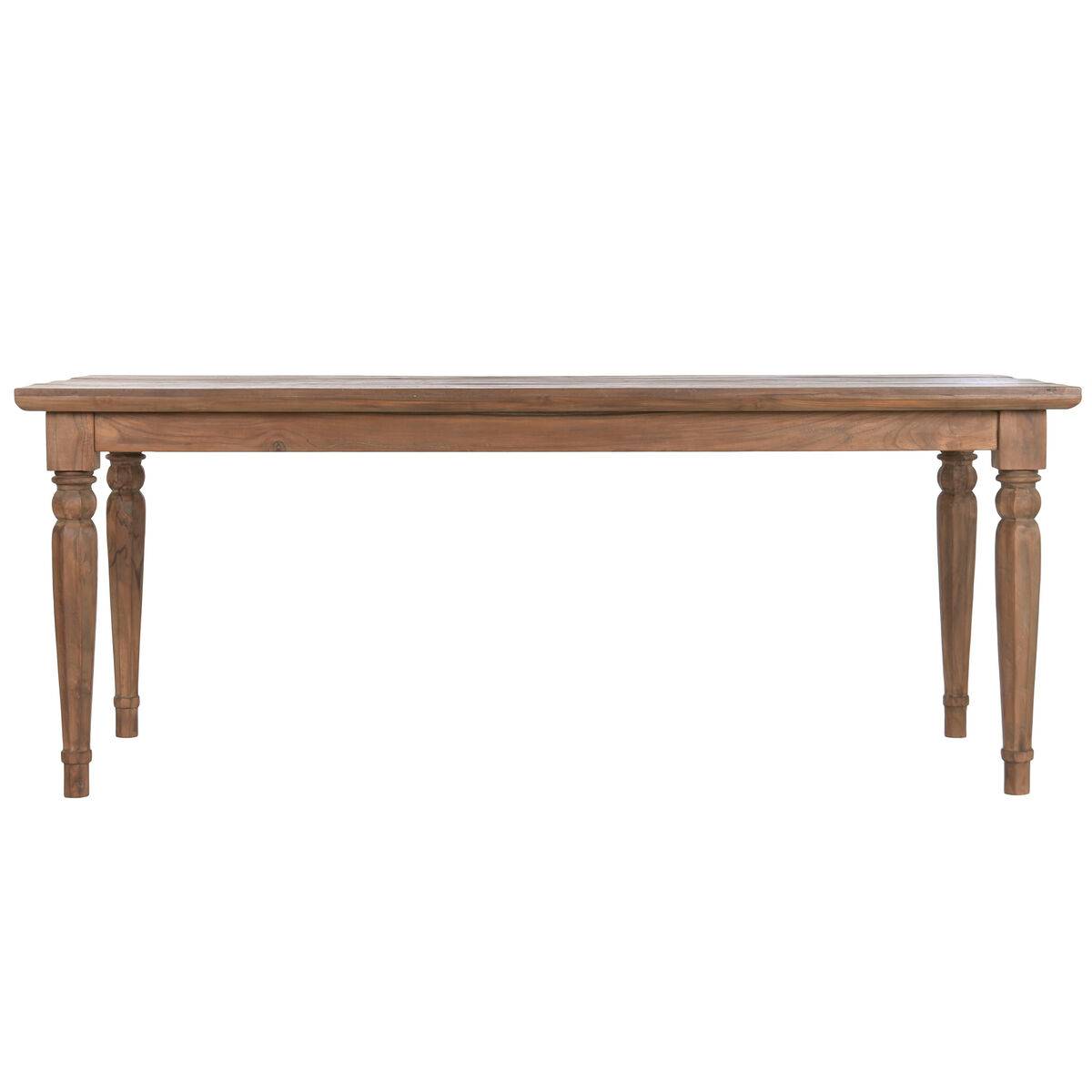 Mesa de Comedor Home ESPRIT madera de teca 200 x 90 x 78 cm