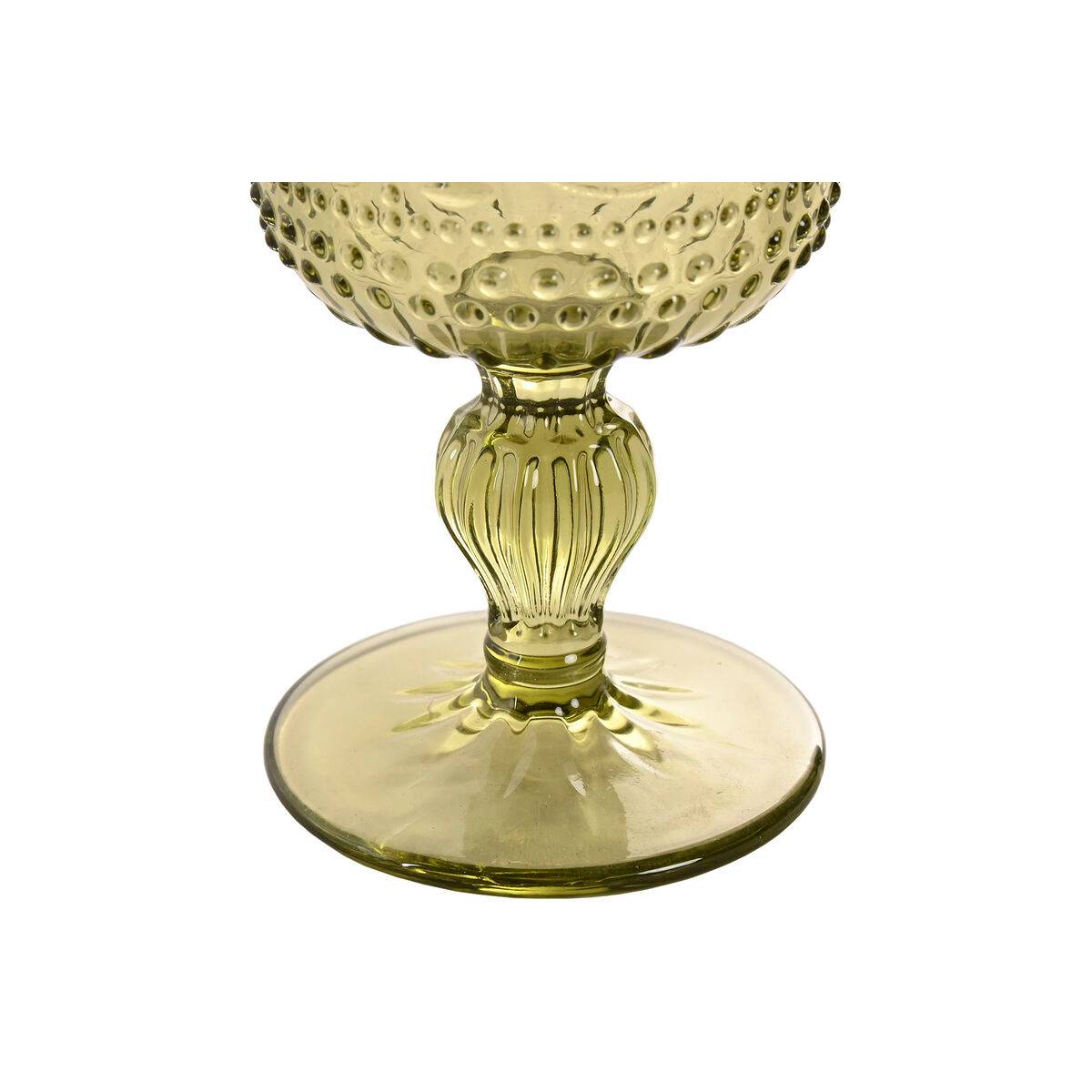 Set de Copas Home ESPRIT Verde Cristal 310 ml (6 Unidades)