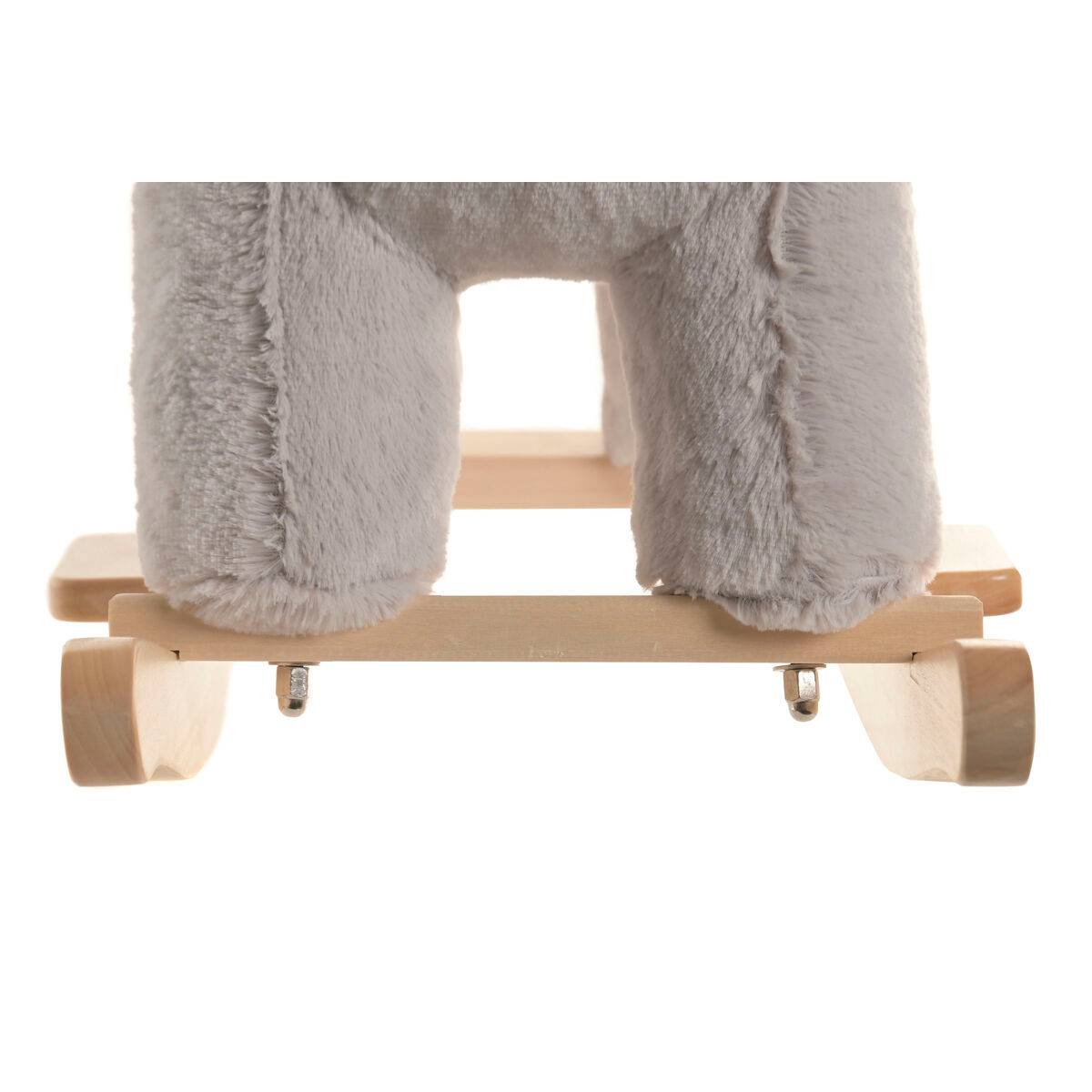 Mecedora Home ESPRIT Gris Natural Elefante
