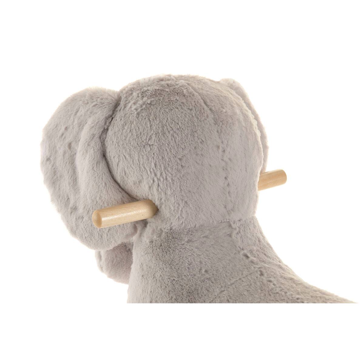 Mecedora Home ESPRIT Gris Natural Elefante
