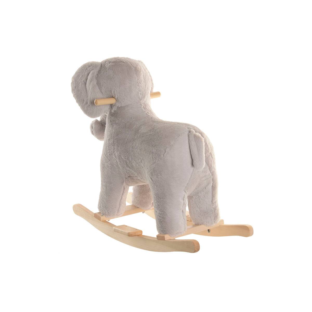 Mecedora Home ESPRIT Gris Natural Elefante