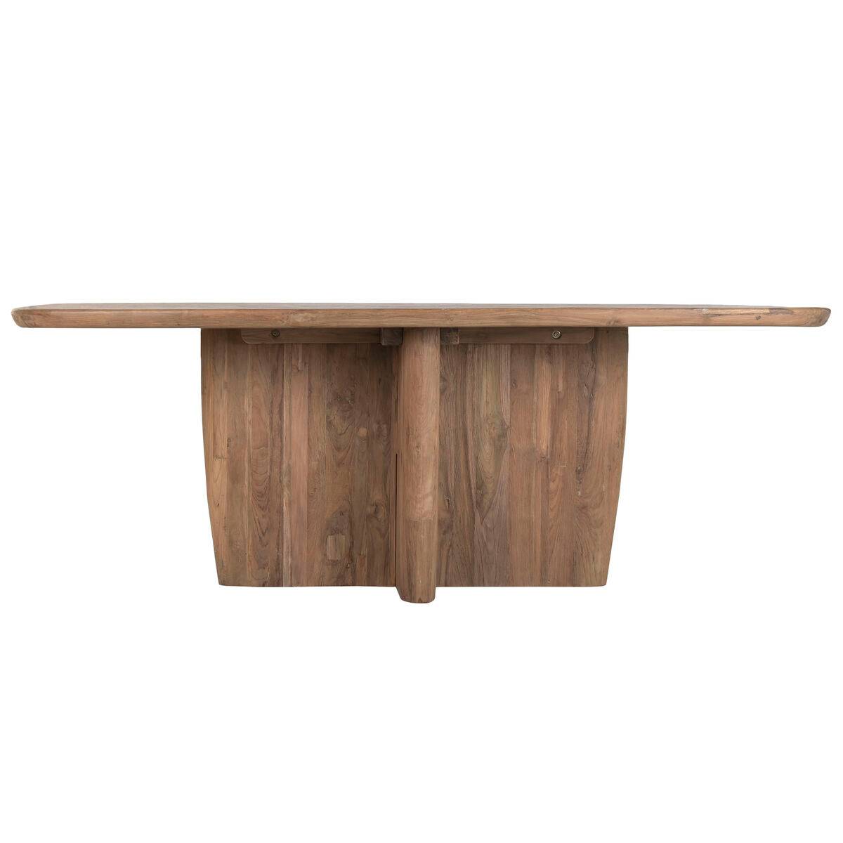 Mesa de Comedor Home ESPRIT Natural madera de teca 220 X 110 X 78 cm