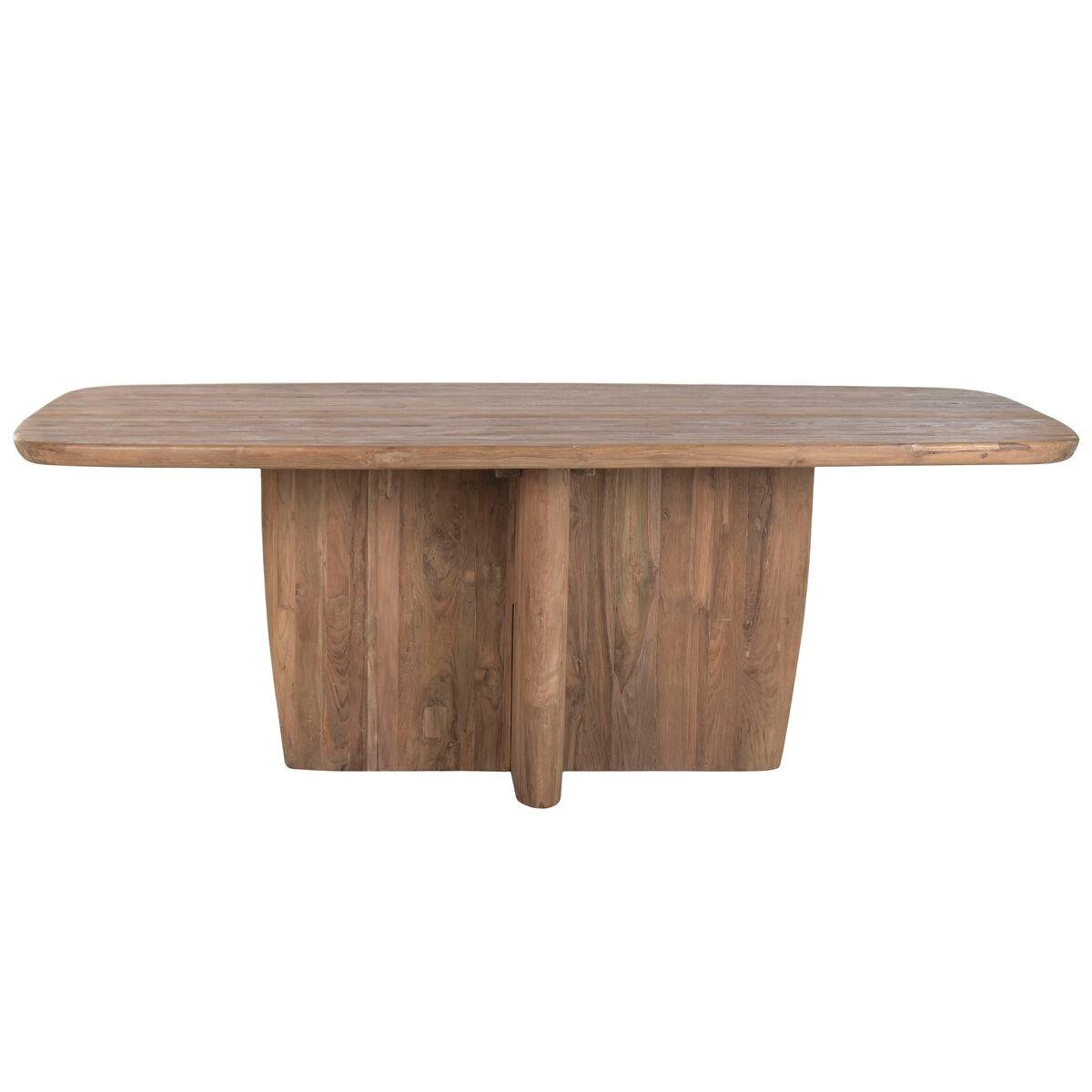 Mesa de Comedor Home ESPRIT Natural madera de teca 220 X 110 X 78 cm