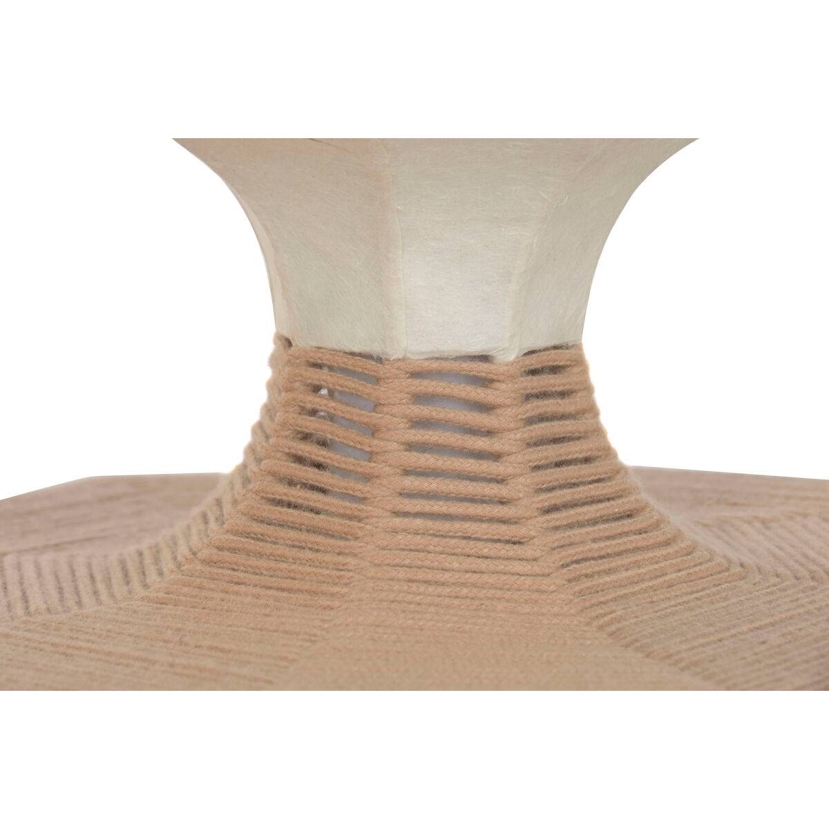 Lámpara de Techo Home ESPRIT Blanco Natural Papel Acero 50 X 50 X 60,6 CM