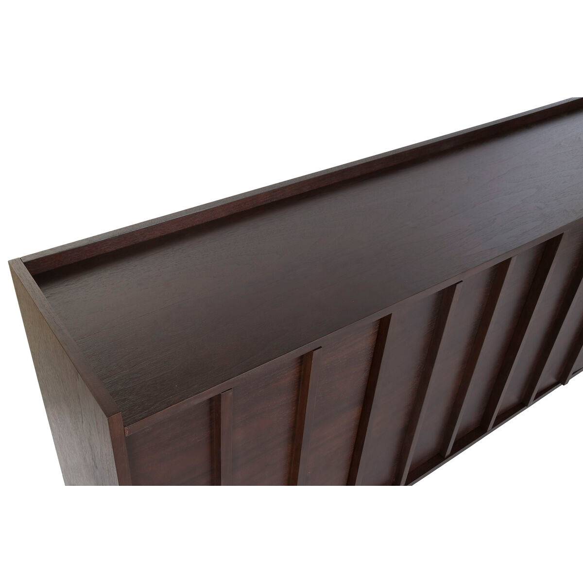 Aparador Home ESPRIT Marrón oscuro Madera MDF 200 X 40 X 75 CM