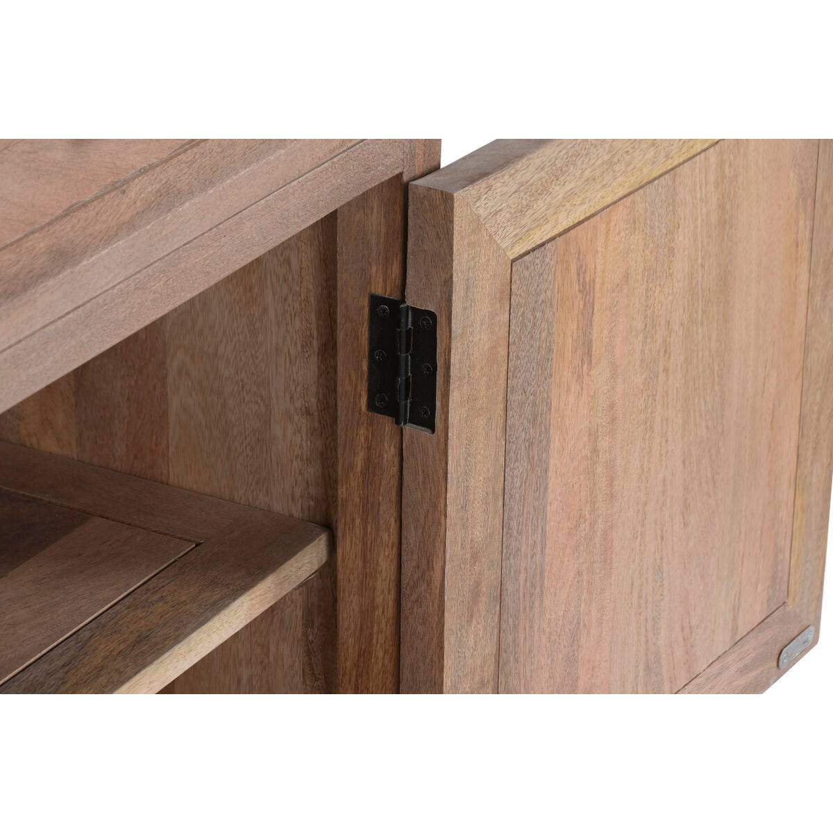 Vitrina Home ESPRIT Metal Madera de mango 100 X 42 X 195 CM