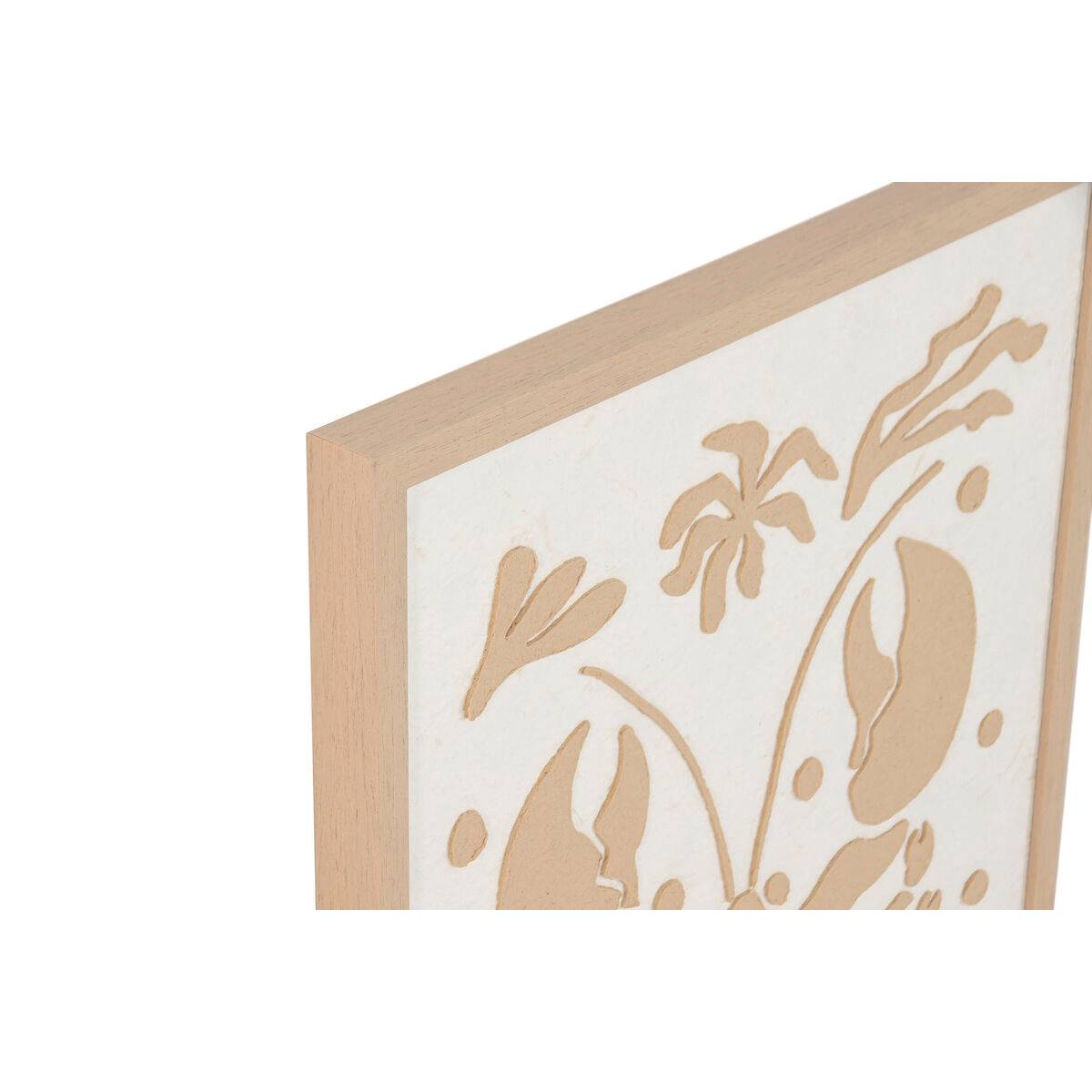 Cuadro Home ESPRIT Papel Poliestireno 40 x 3 x 60 cm (4 Unidades)