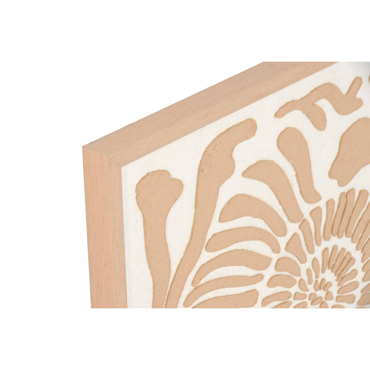 Cuadro Home ESPRIT Papel Poliestireno 50 x 3 x 50 cm (4 Unidades)