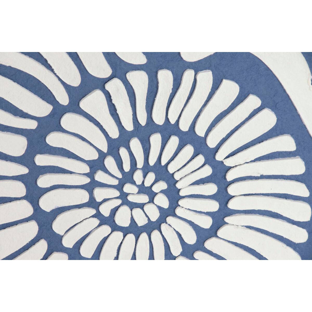 Cuadro Home ESPRIT Papel Poliestireno 50 x 3 x 50 cm (4 Unidades)