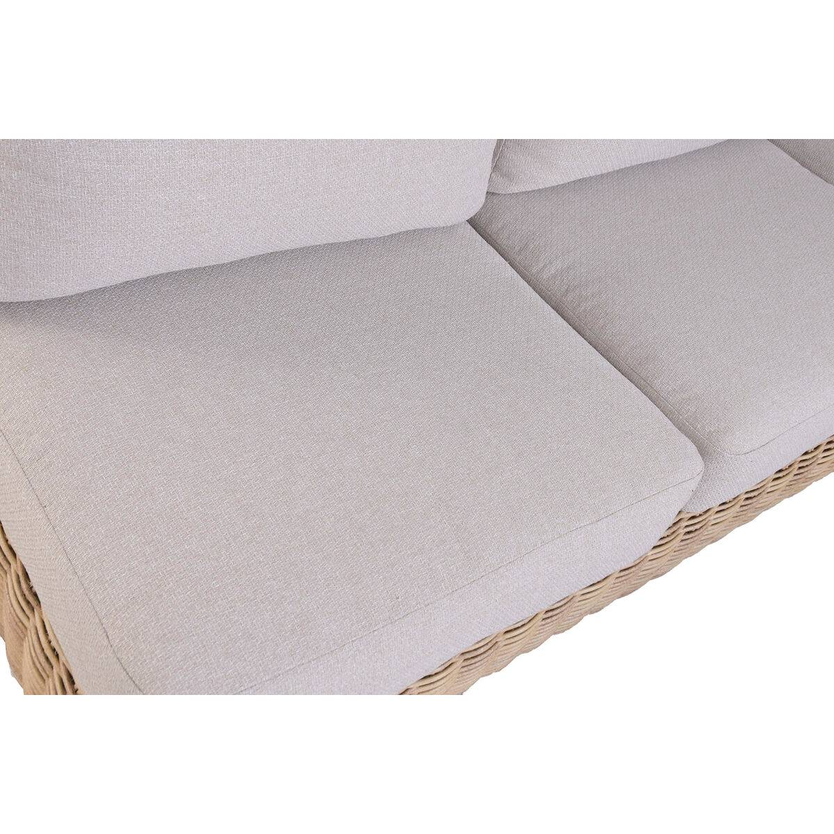Sofá de Jardín Home ESPRIT Marrón Gris 243 X 259 X 69 CM