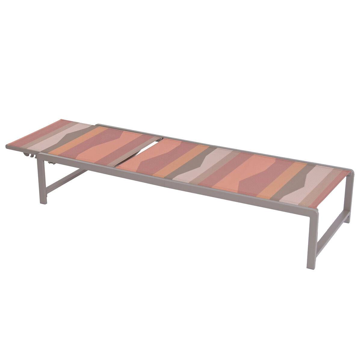 Tumbona Home ESPRIT Verde Multicolor 195 X 61 X 85 CM