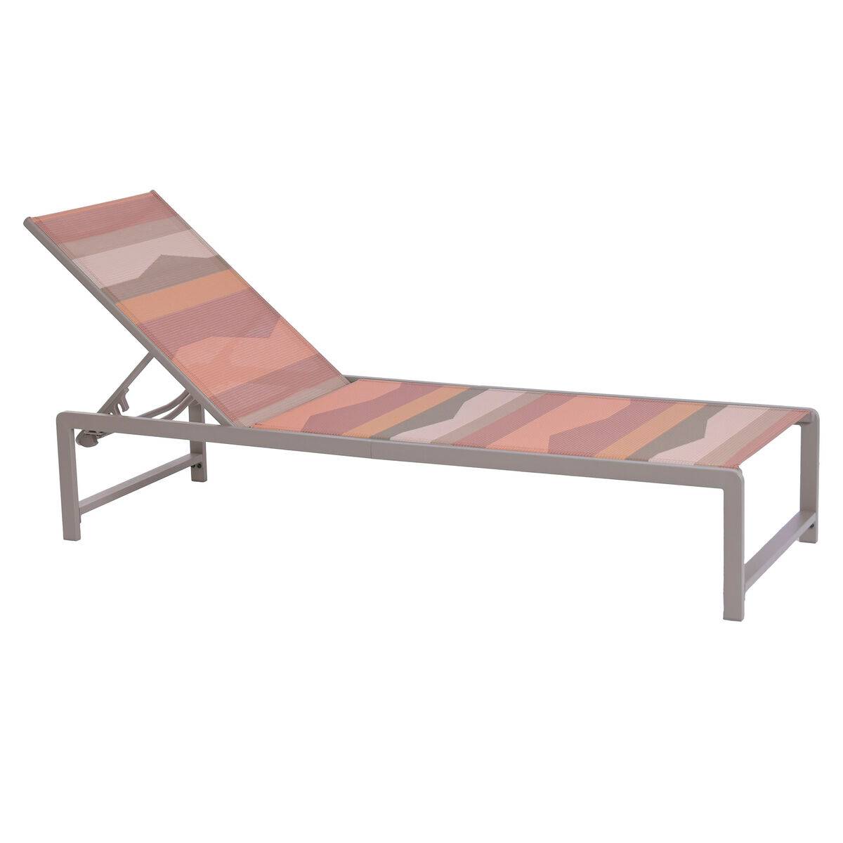 Tumbona Home ESPRIT Verde Multicolor 195 X 61 X 85 CM