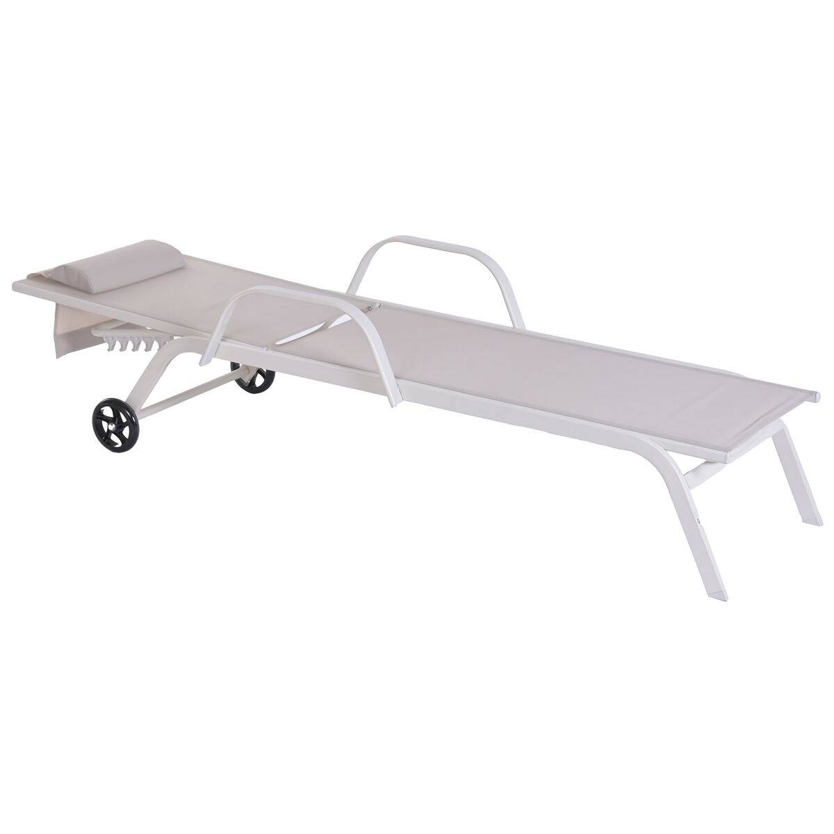 Tumbona Home ESPRIT Crema 199 X 63 X 101 CM
