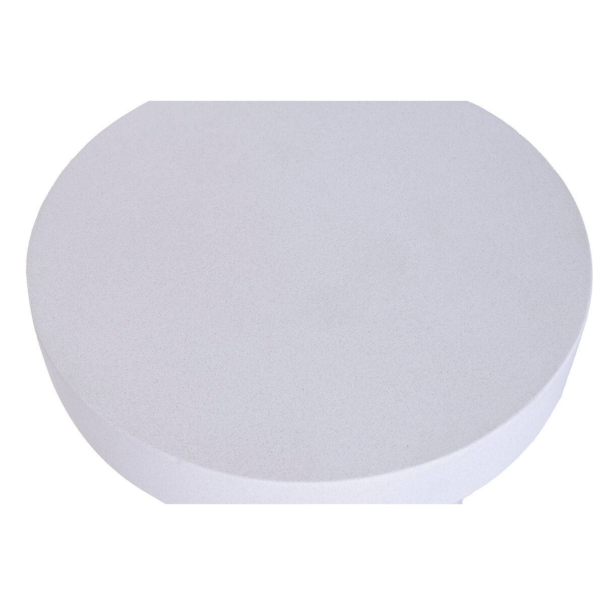 Juego de 2 mesas Home ESPRIT Blanco 60 x 60 x 50 cm (2 Unidades)