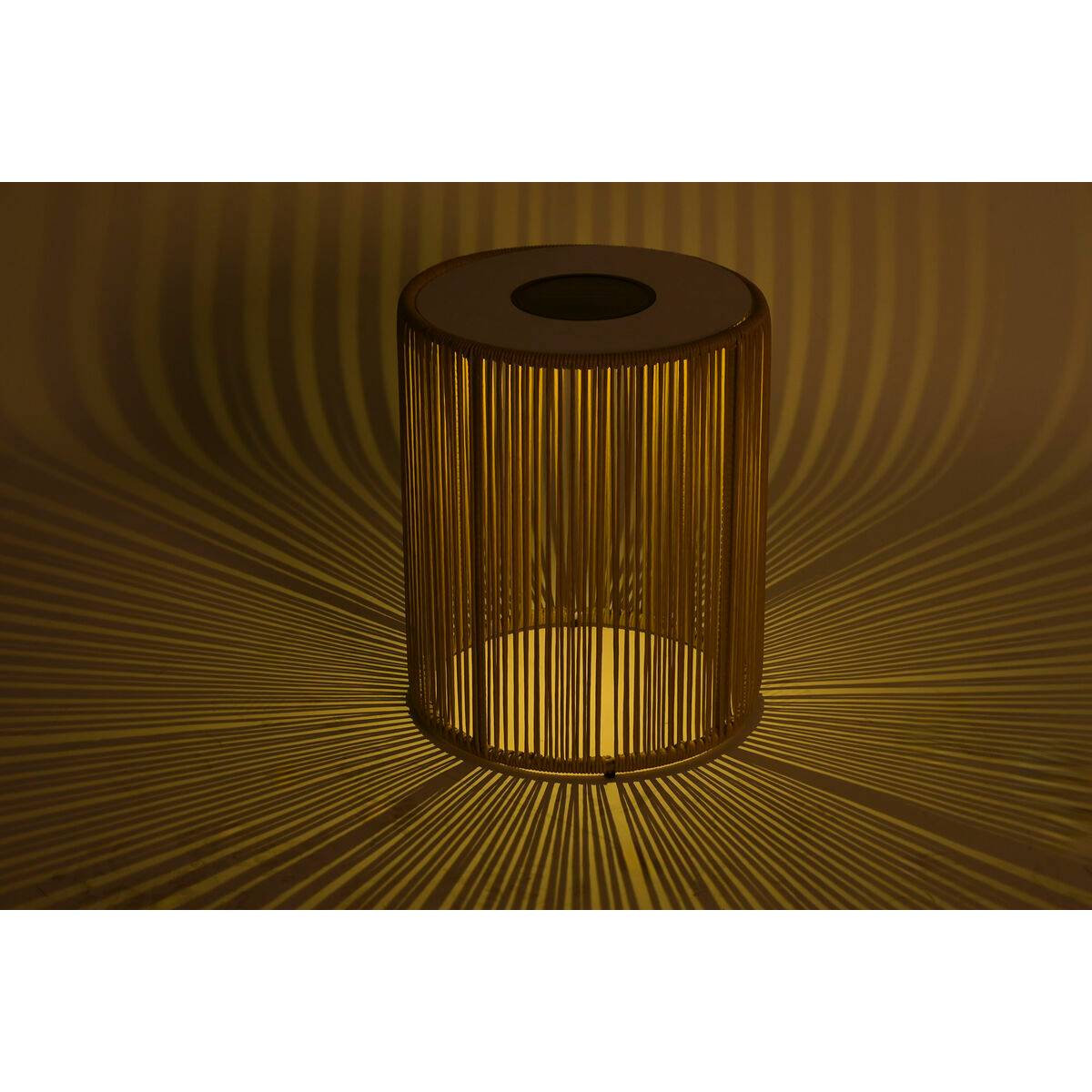 Mesa auxiliar Home ESPRIT Blanco Marrón 40 x 40 x 50 cm