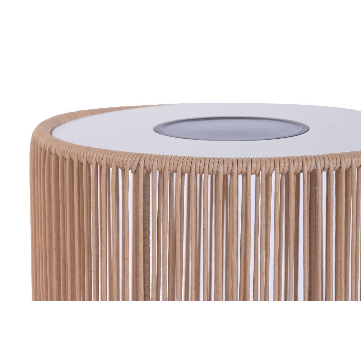 Mesa auxiliar Home ESPRIT Blanco Marrón 40 x 40 x 50 cm